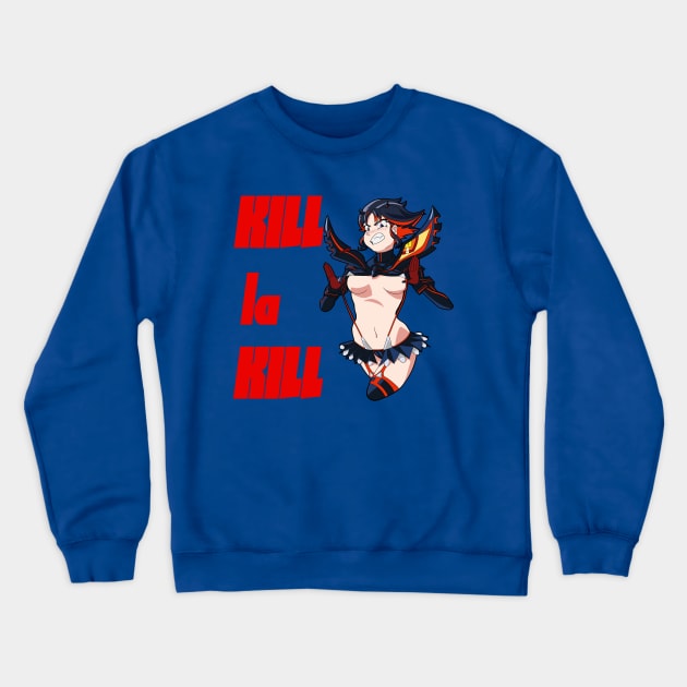 Kill la Kill Crewneck Sweatshirt by KingVego